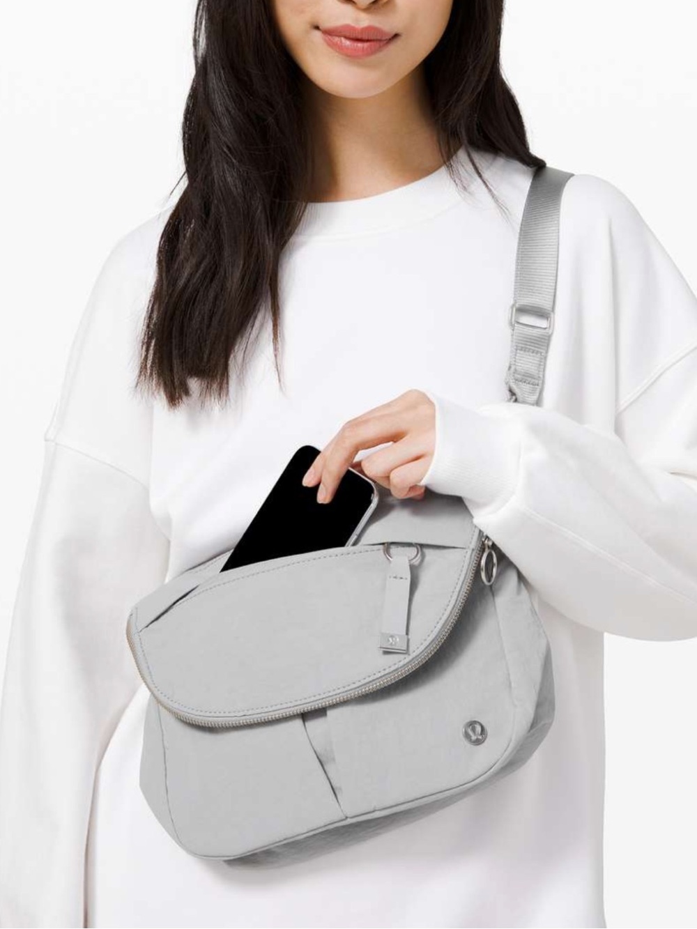 Lululemon All Night Festival 5L Bag Silver Drop - Picture 2 of 8